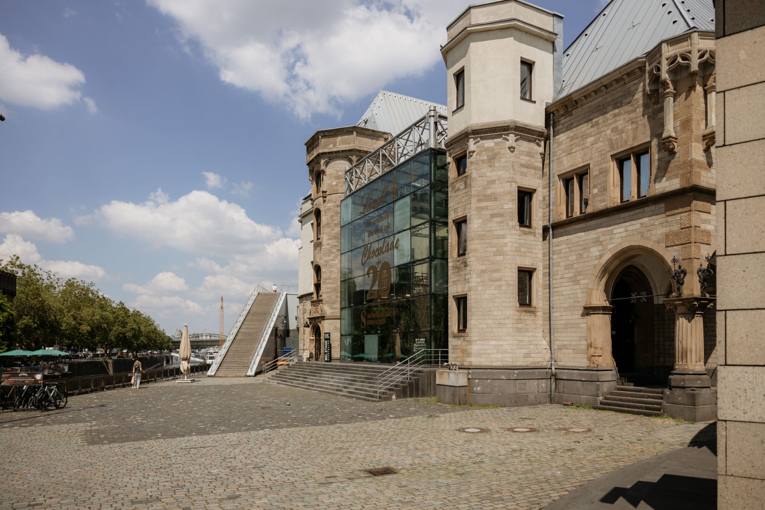 Außenansicht des Schokoladenmuseum Köln